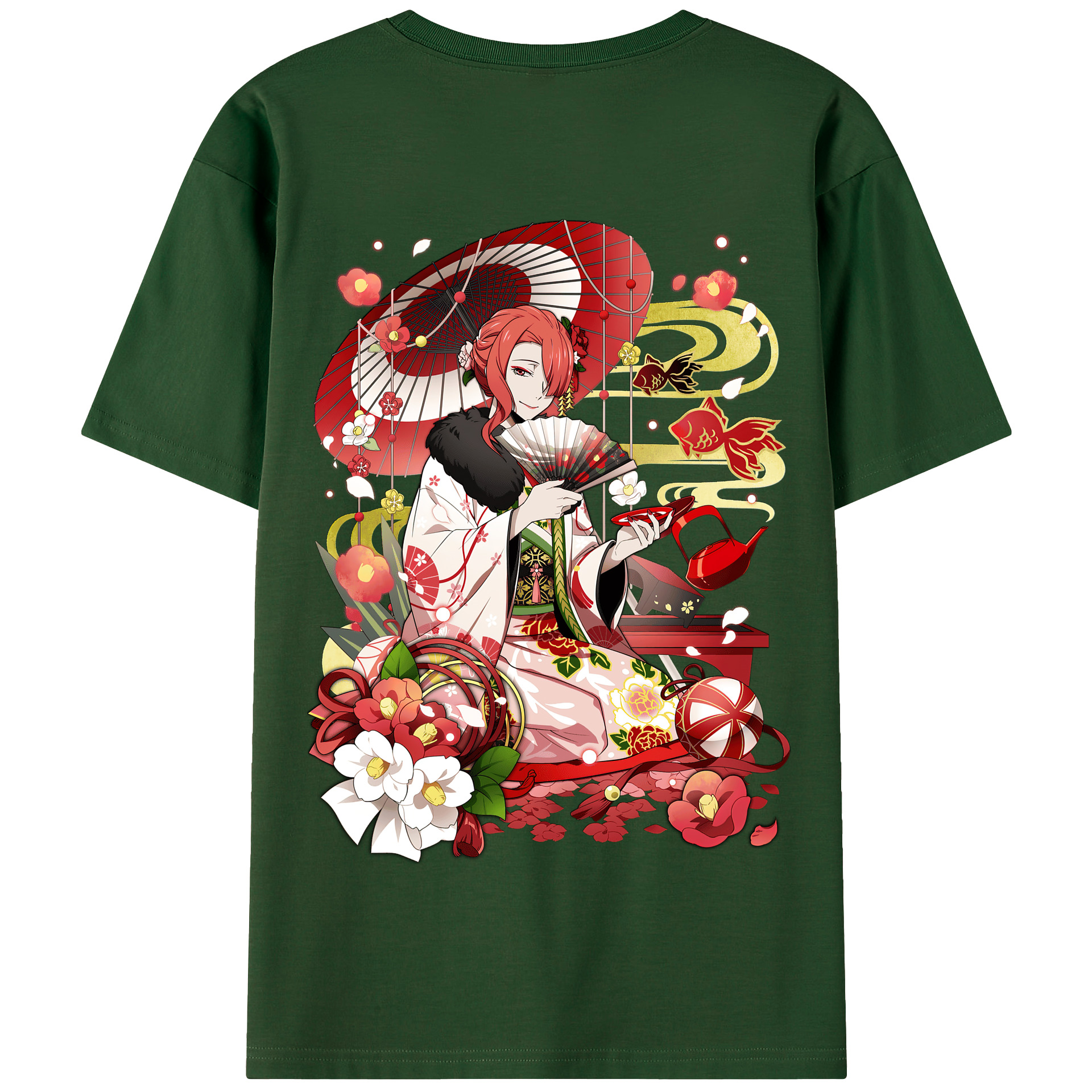 （画像用） 文豪ストレイドッグス Bungo Stray Dogs 綿100％半袖Tシャツ（背面プリント）